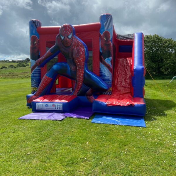 Spider Man Bouncy Castle 2