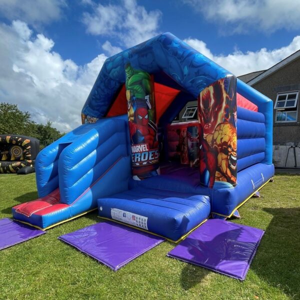 Superhero Bouncy Castle 2