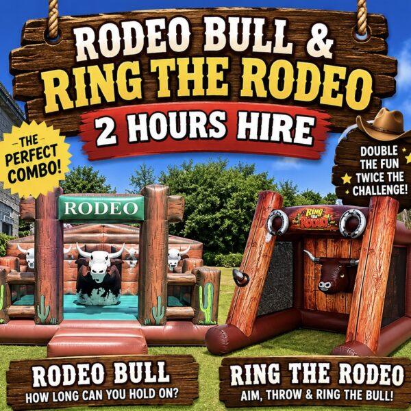 2 hour Rodeo Bull & Ring The Rodeo Game