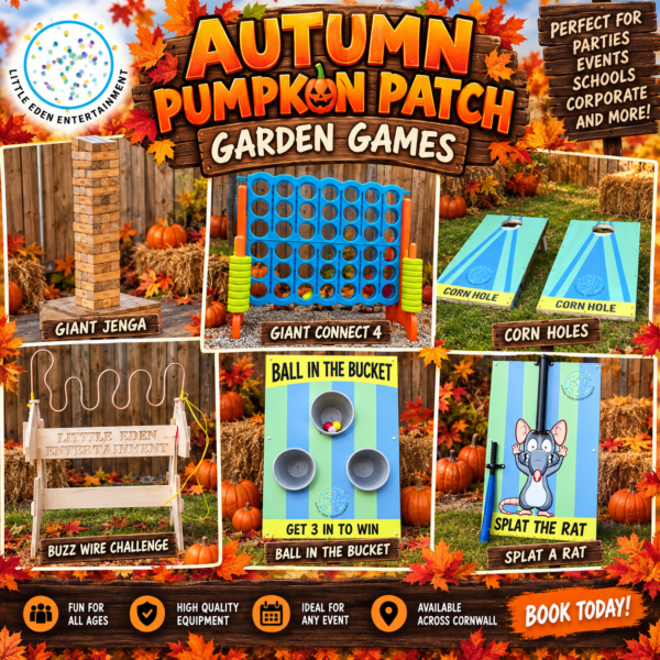 Autumn Pumpkin Patch Garden Games