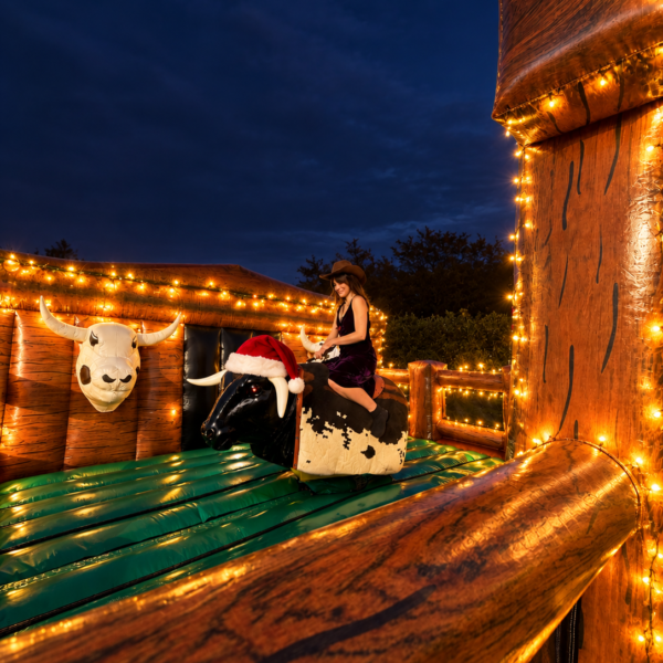 4m x 5m FESTIVE Rodeo Bull / Bucking Bronco